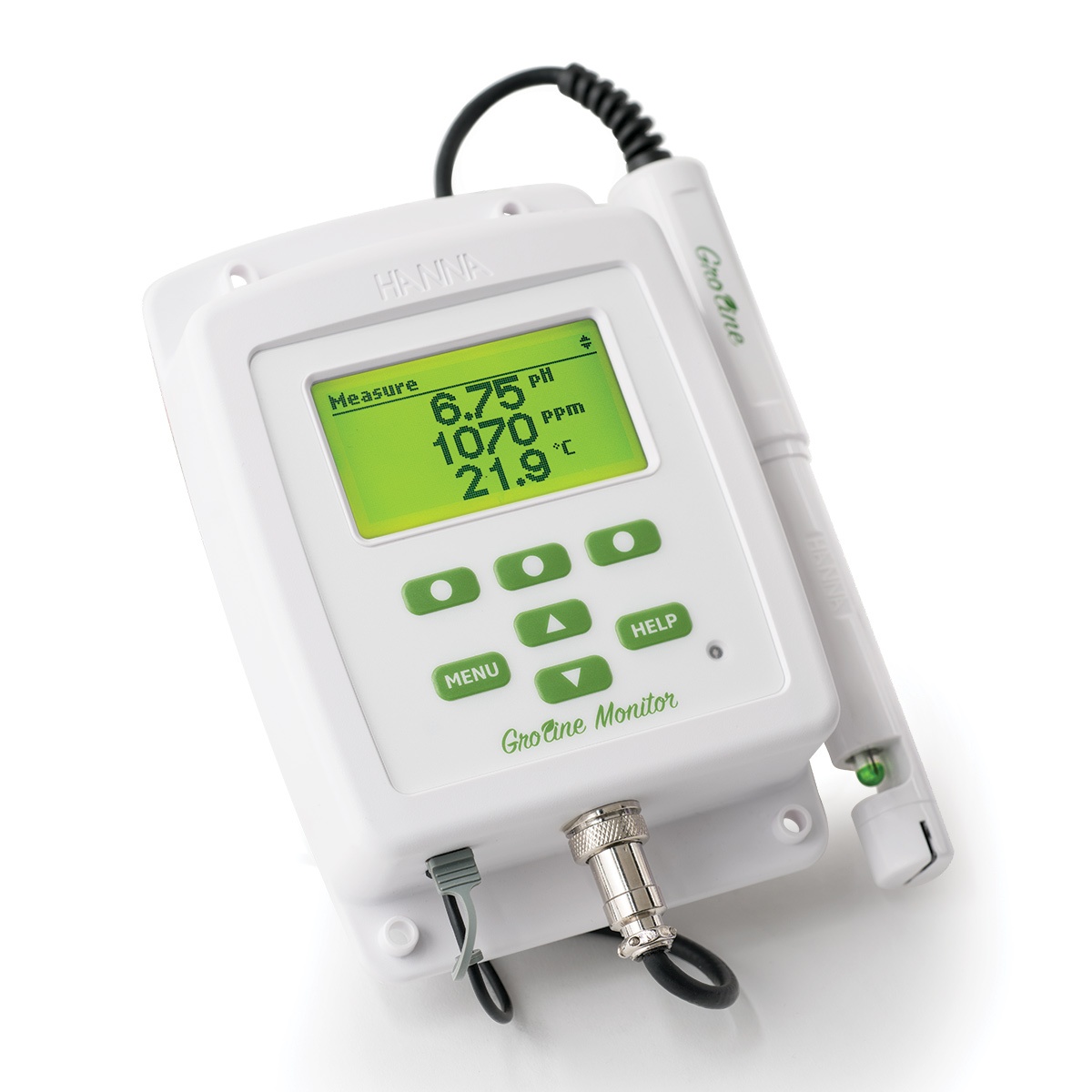 Der GroLine®-Monitor für pH und Leitfähigkeit