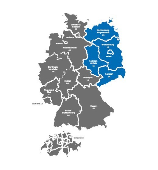 Vertriebsgebiet Hanna Instruments