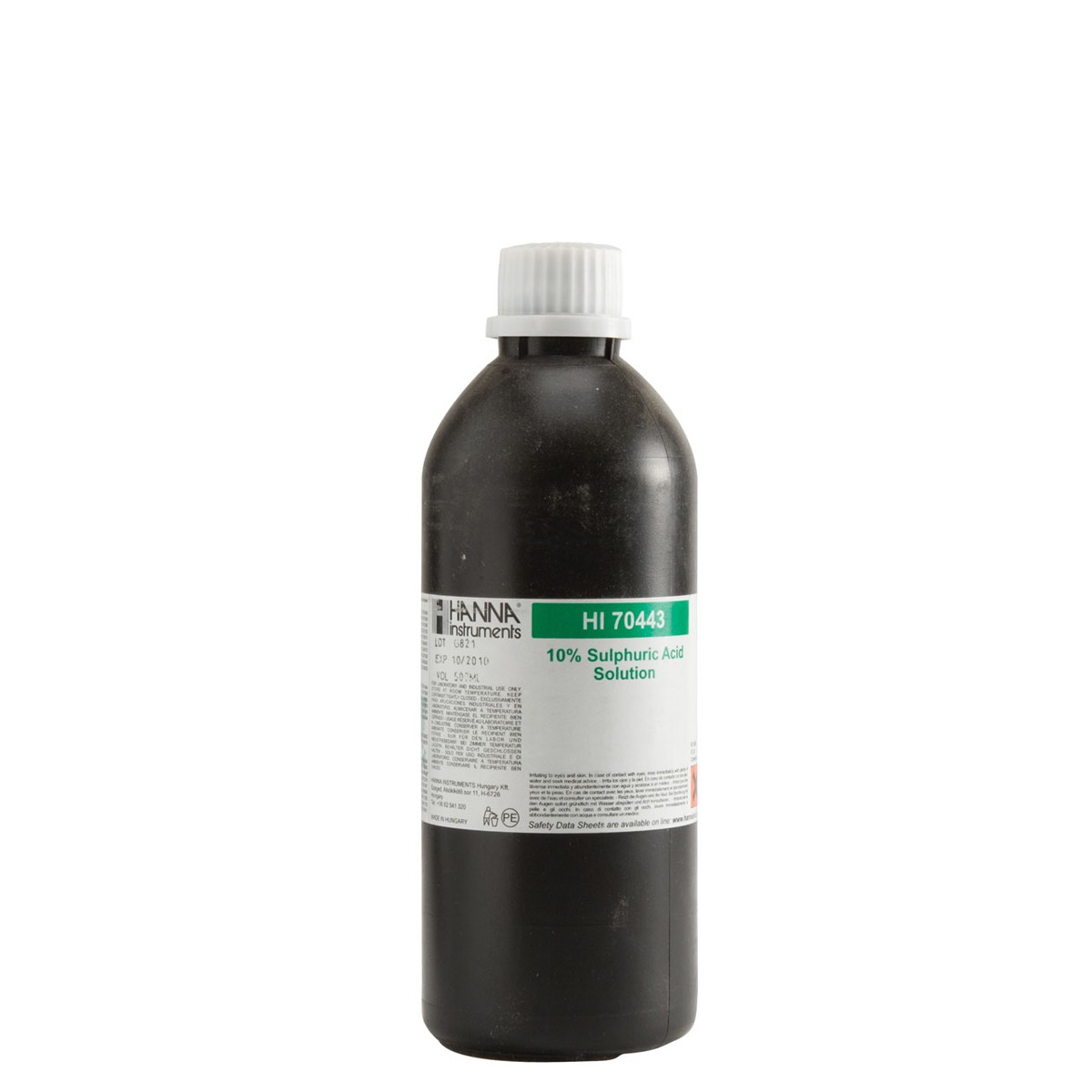 hi70443 Titrationslösung Schwefelsäure 10%, 500mL-Flasche