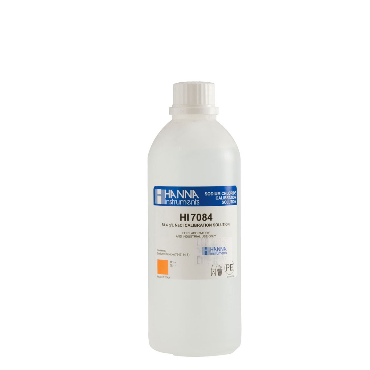 hi7084l Standardlösung 58,4 g/L NaCl, 500mL-Flasche