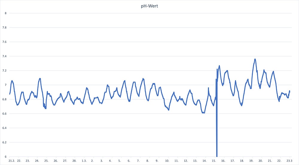 Der Verlauf des pH-Werts im Detail