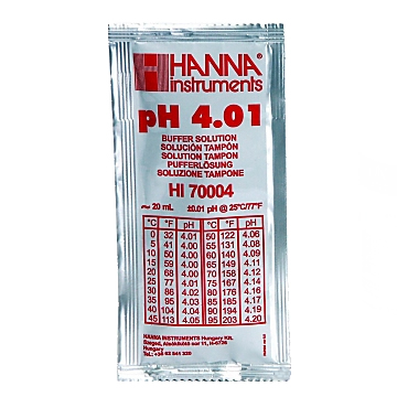 hanna-20hi70004-20ph-metr-20ph4-20-2020-20ml_enl-1 Kalibrierlösung pH 4,01; Standardqualität, 25 x 20mL-Beutel