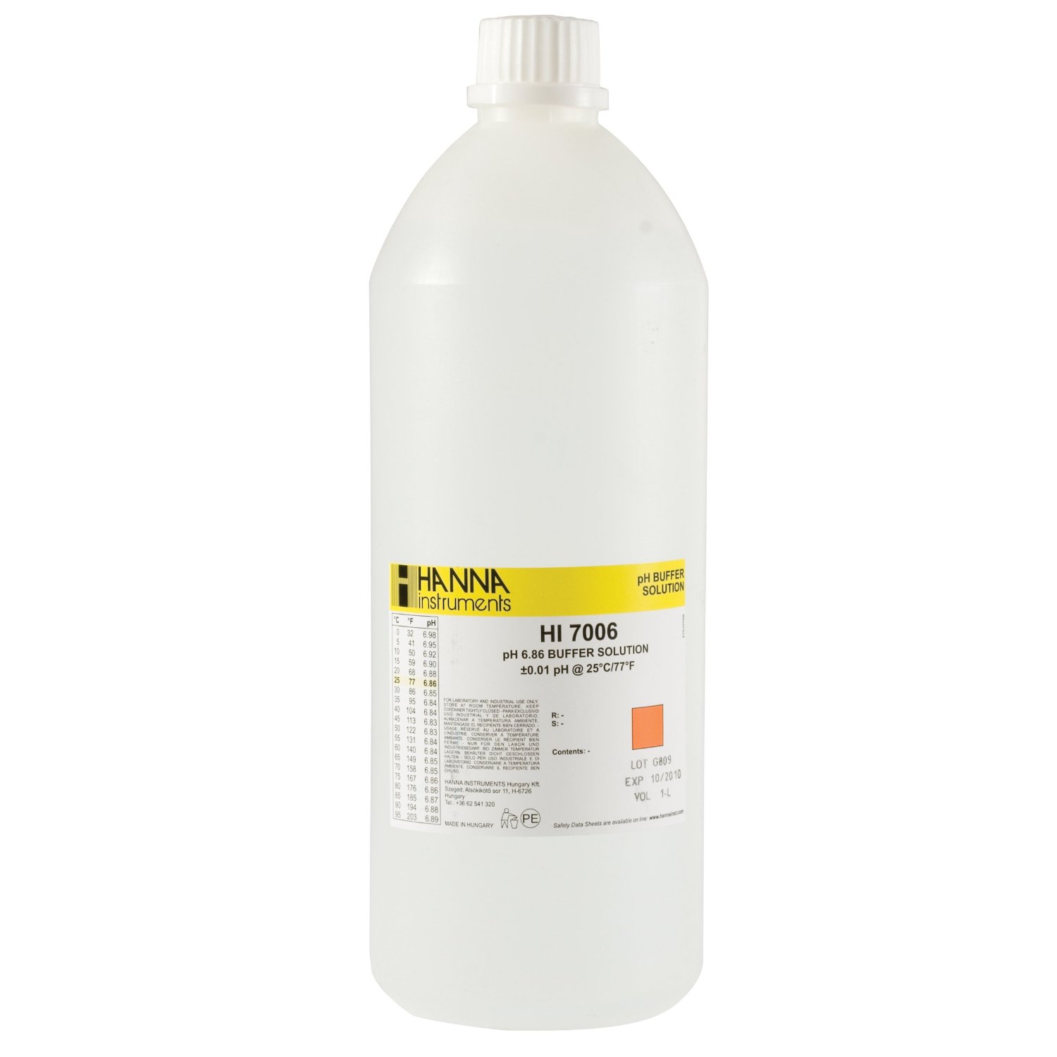 Kalibrierlösung pH 6,86; Standardqualität, 1000mL-Flasche