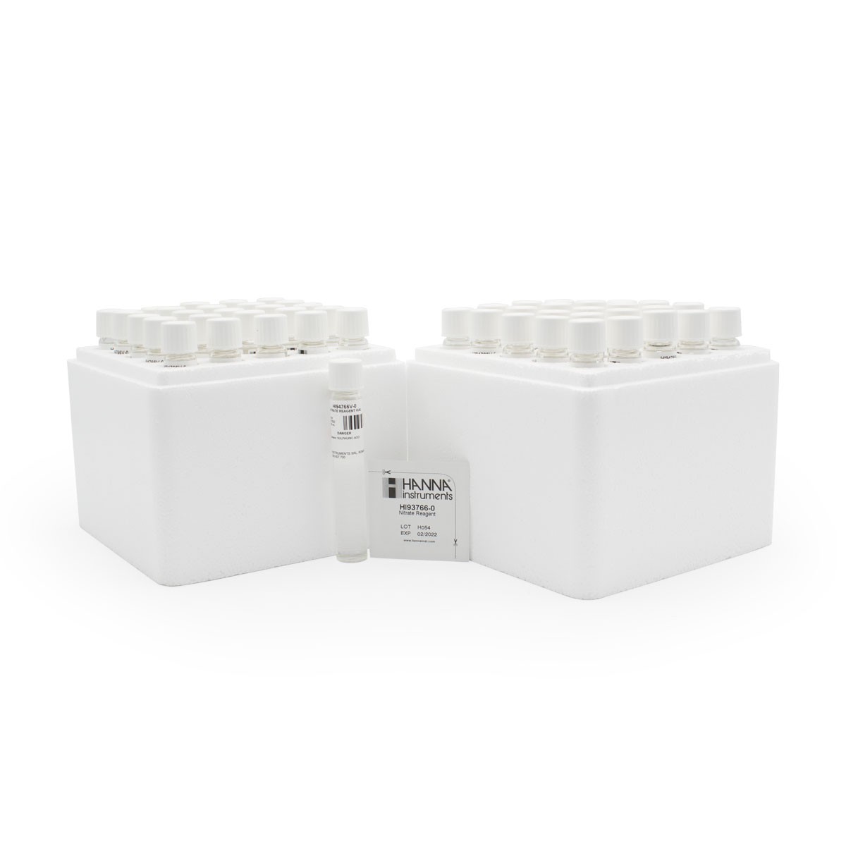 Nitrat, Chromotropsäure-Methode mit Barcode, 50 Tests