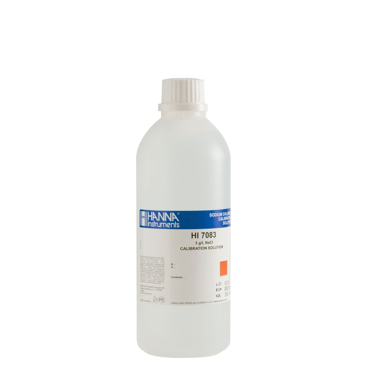 Standardlösung 3,0 g/L NaCl, 500mL-Flasche