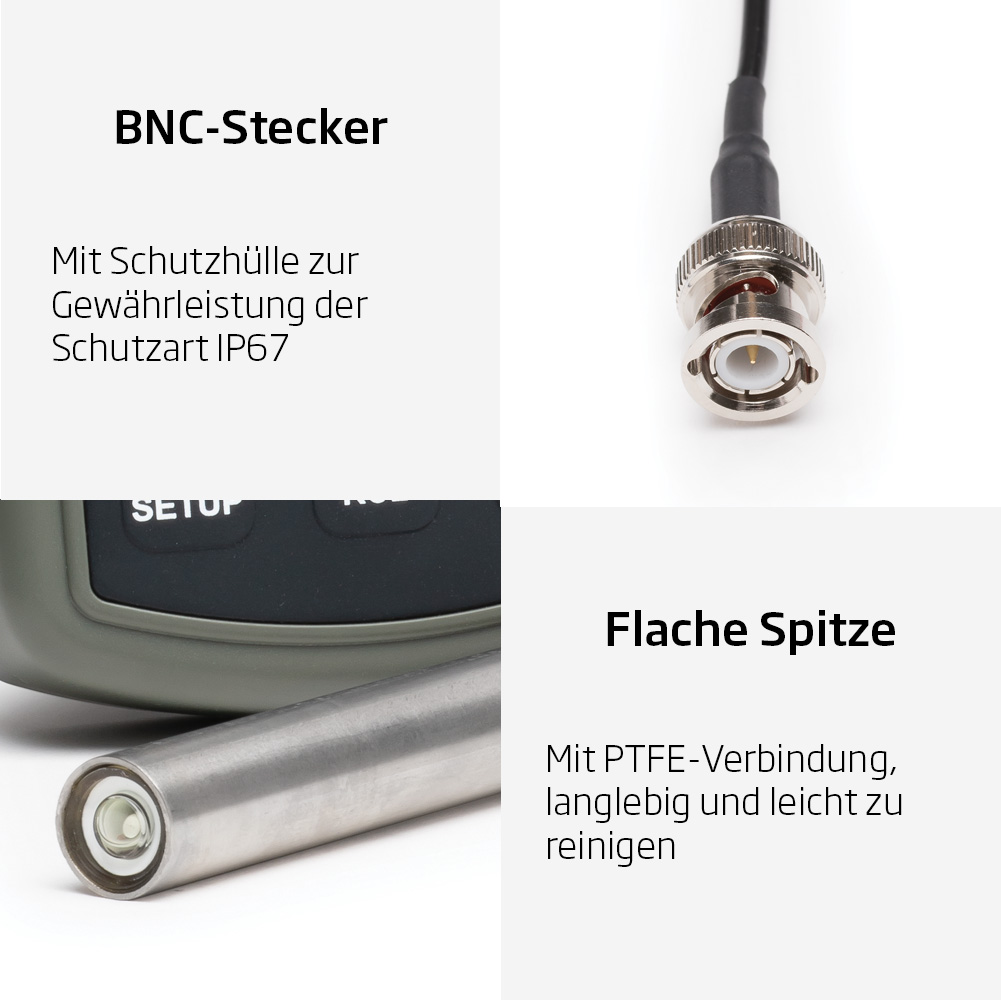 Professionelles Handmessgerät für pH, Redoxpotential und ISE