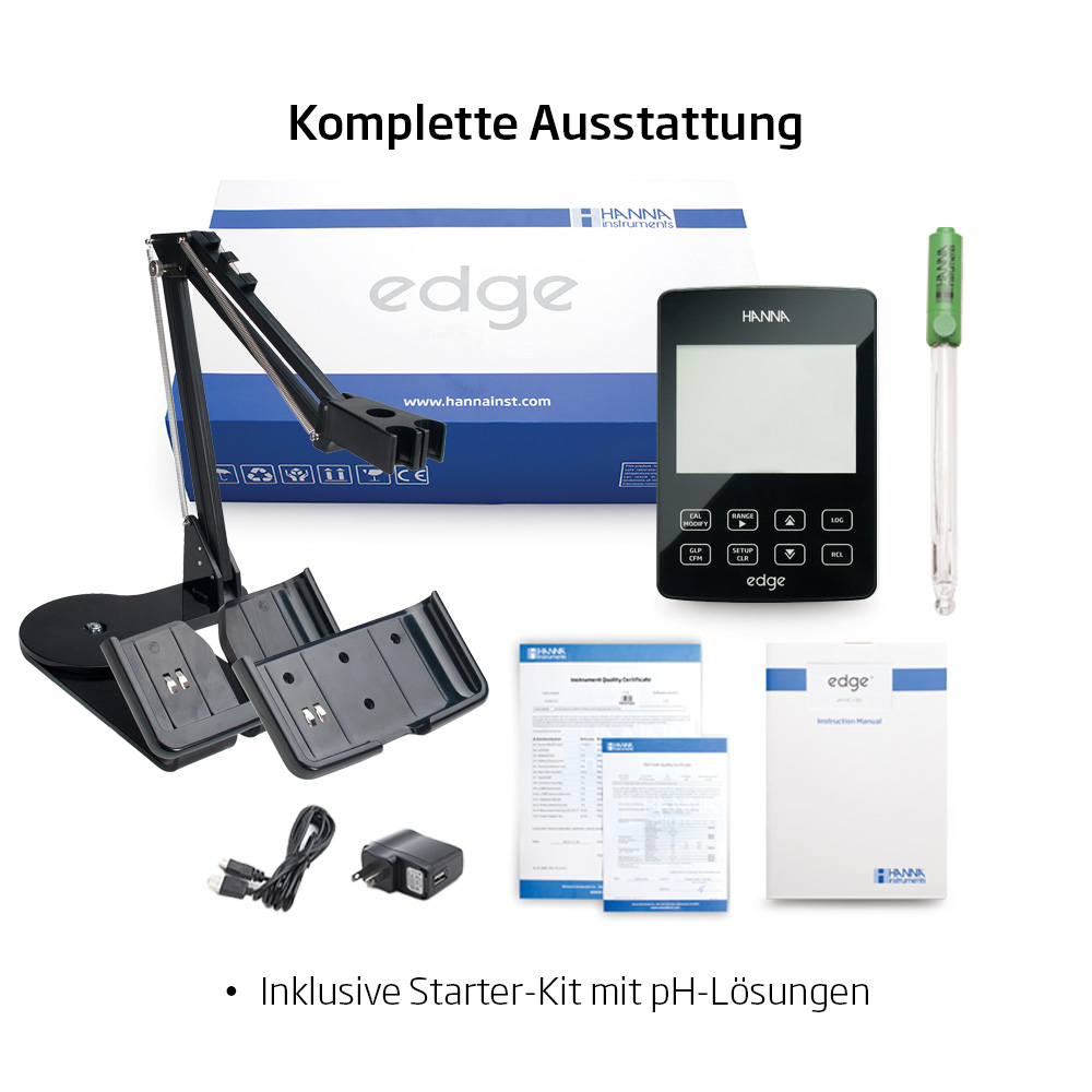 edge® Multiparameter-Tablet-Messgerät für pH