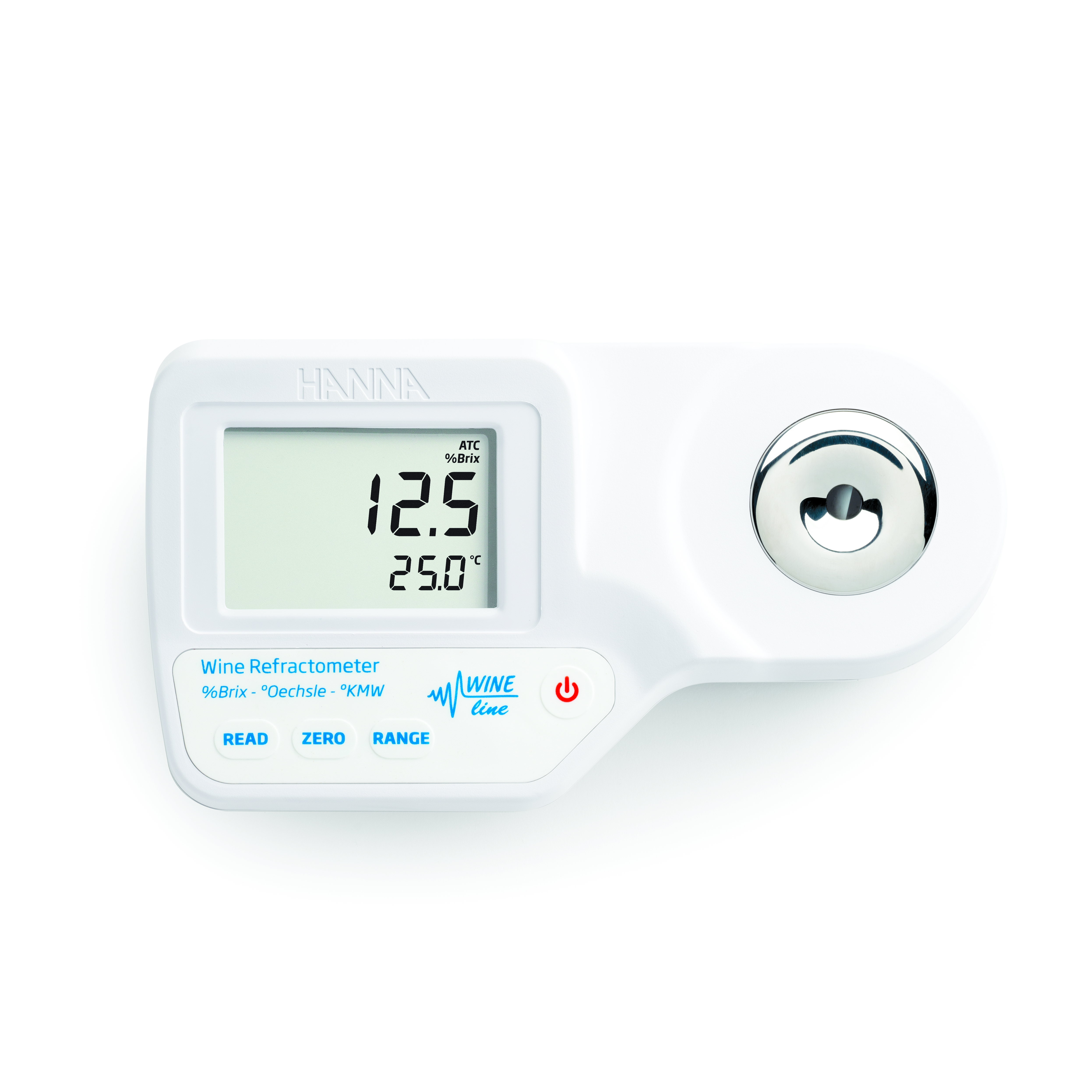 WEIN - °Oe, %Bx, °KMW  Refraktometer digital WEIN - °Oe, %Bx, °KMW  Refraktometer digital