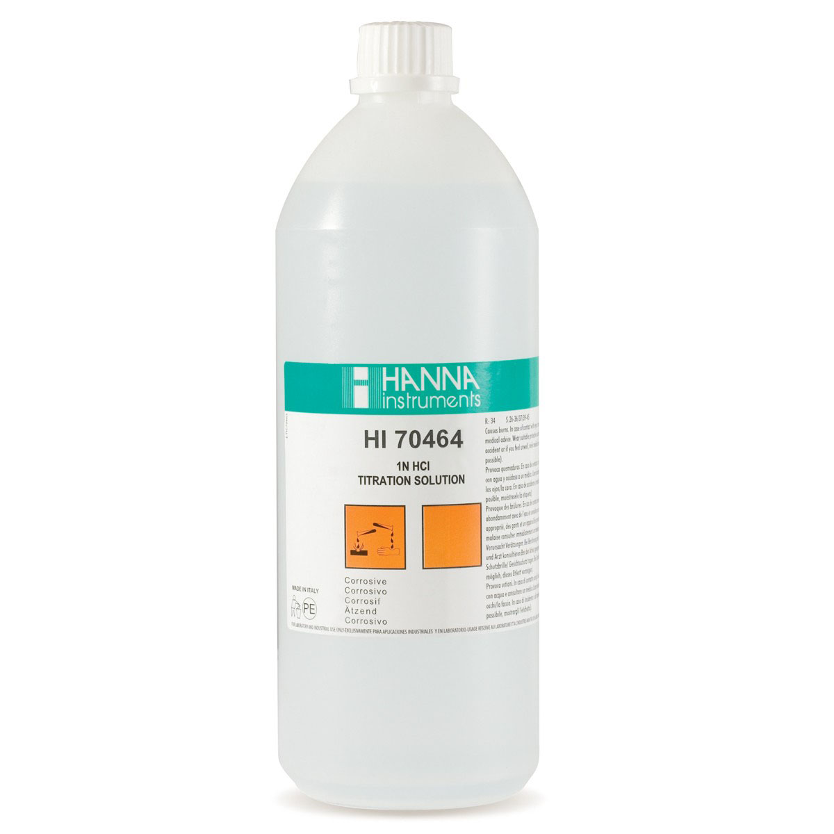 hi70464 Titrationslösung Salzsäure 1 N, 1L-Flasche