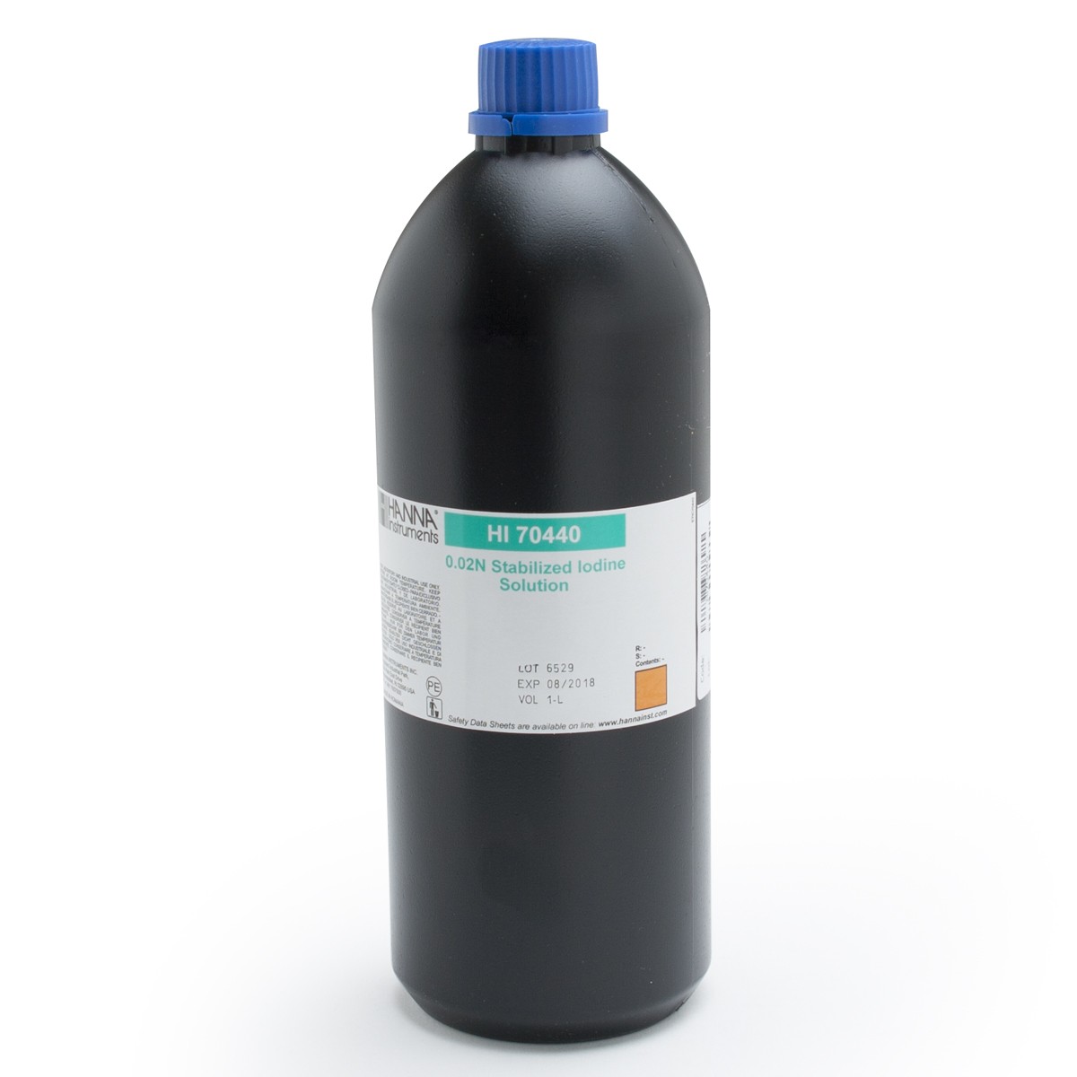 Titrationslösung Iod, stabilisiert 0,02 N; 1L-Flasche