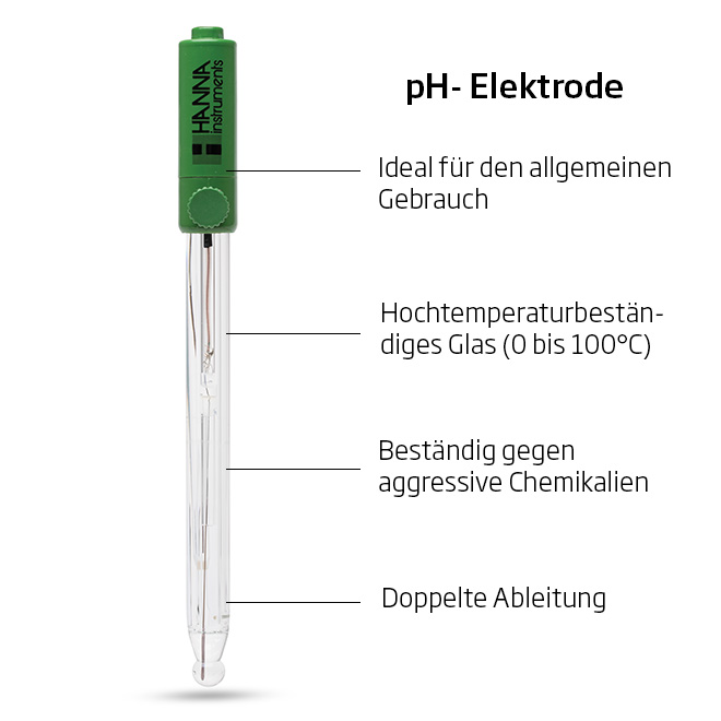 HI6542P-02: HI6000-Kit mit pH/Redox/ISE- und DO-Modul mit polarographischer Sonde