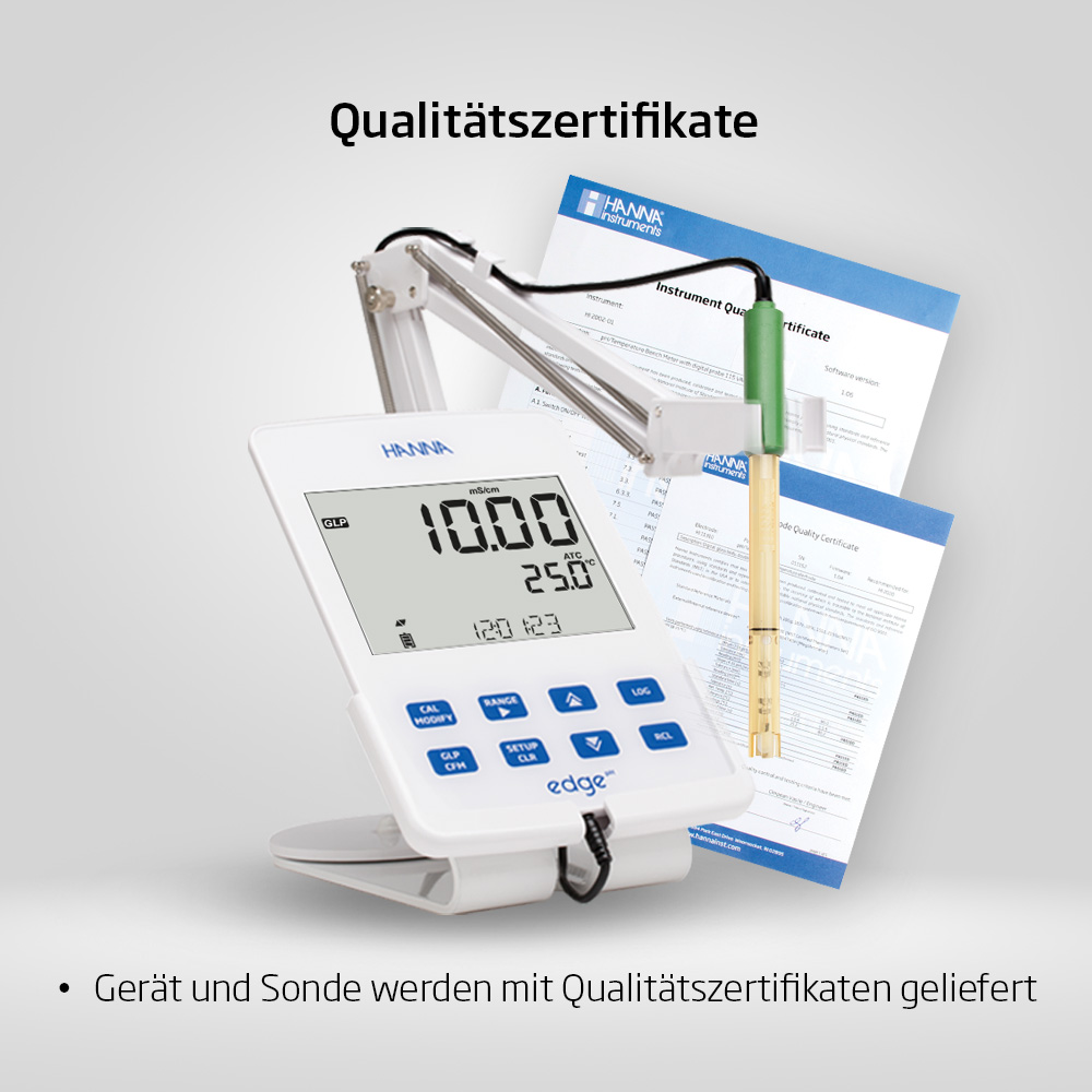 edge® Leitfähigkeits-Tablet-Messgerät