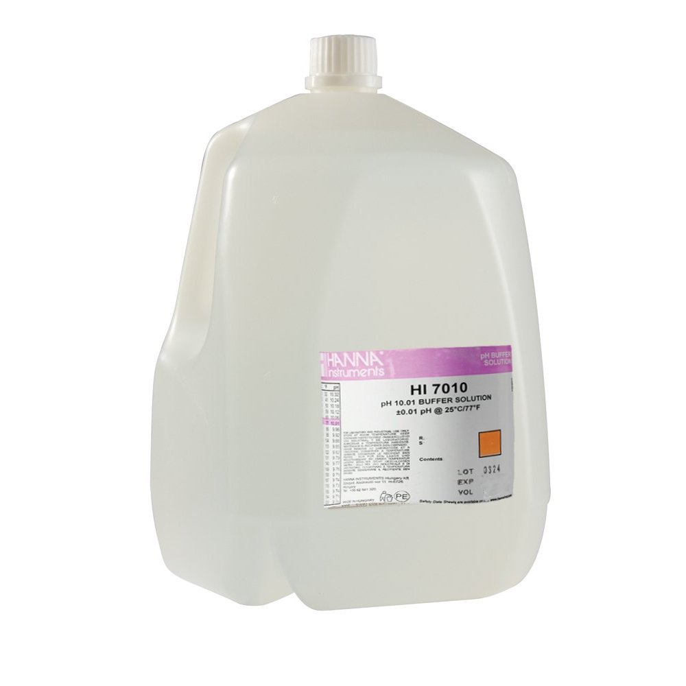 51wyf1zv-ll-_aa1000_ Kalibrierlösung pH 10,01; Standardqualität, 3,78-Kanister, farbkodiert (violett)