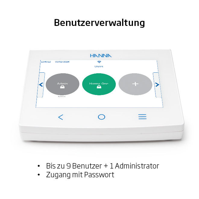 HI6542P-02: HI6000-Kit mit pH/Redox/ISE- und DO-Modul mit polarographischer Sonde