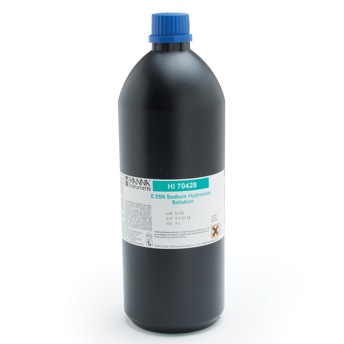 Titrationslösung 0,25 N NaOH, 1L-Flasche