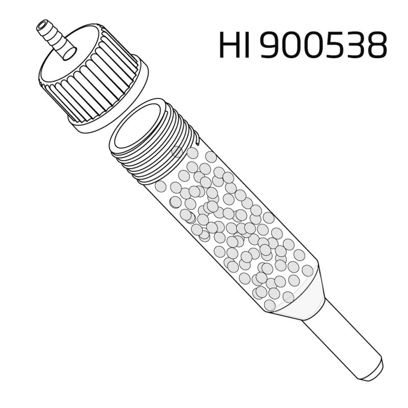Kalibrierlosung-fur-HI-84529-230-ml-2565_154135641bf7a6 Trockenmittelkartusche, Molekularsieb, für Lösemittel- / Abfallflasche, HI904