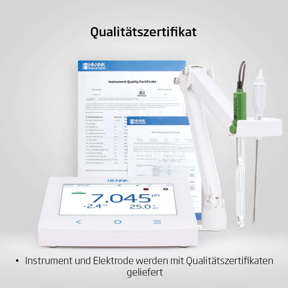 Netzwerkfähiges pH / Redox Messgerät