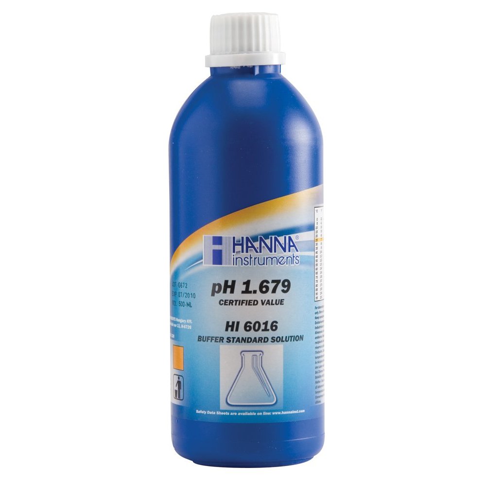 Kalibrierlösung pH 1,679; Premiumqualität, 500mL-Flasche