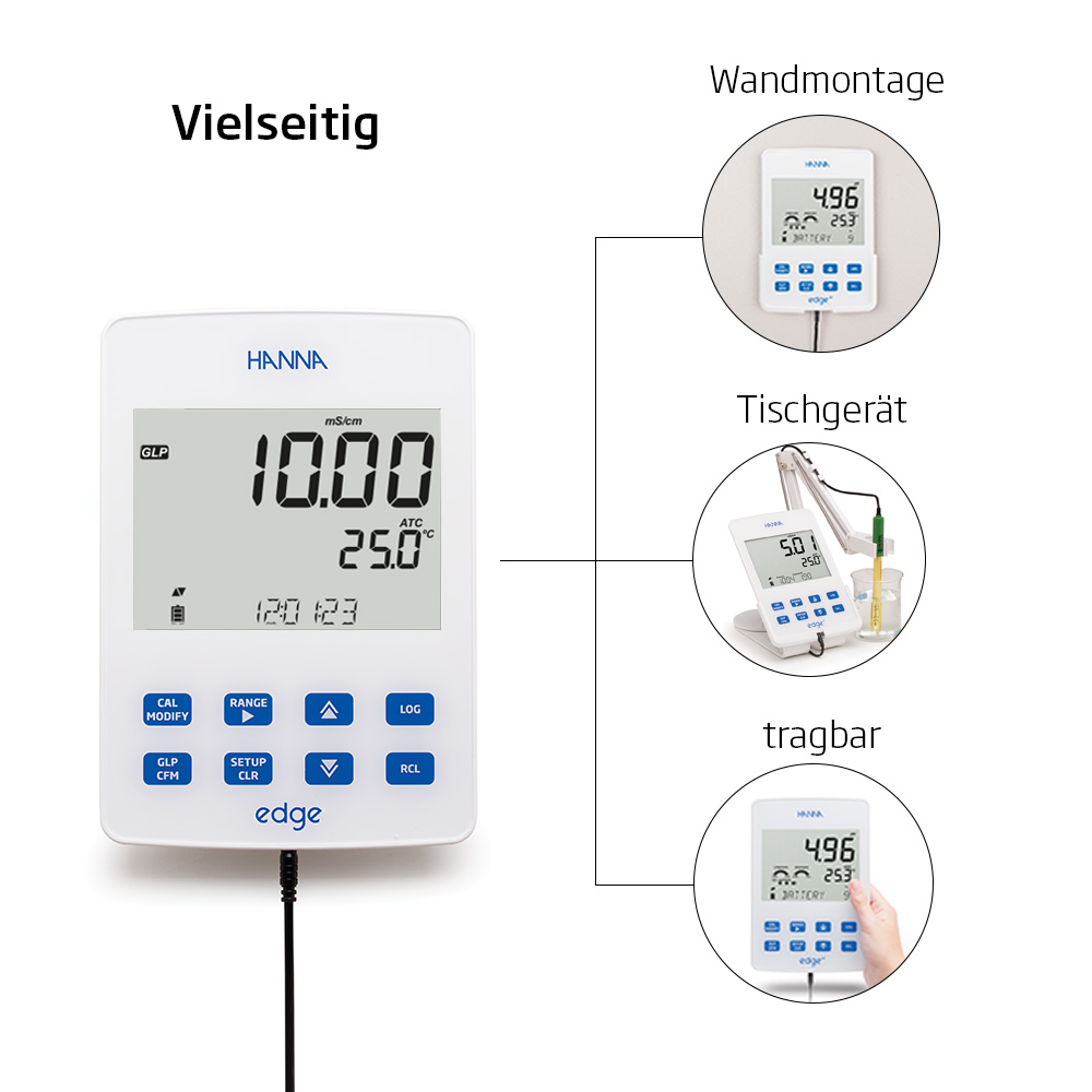 edge® Leitfähigkeits-Tablet-Messgerät