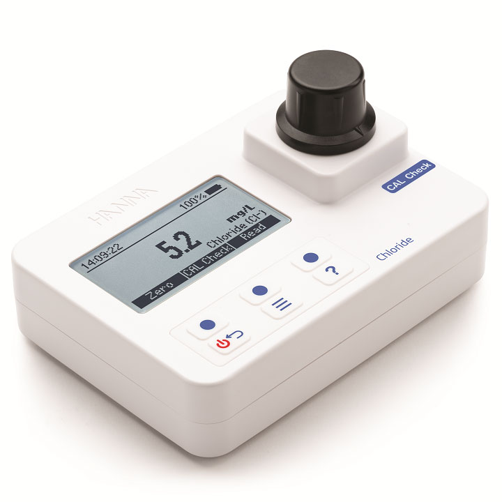 HI97753_angle Photometer für Chlorid, Messbereich 0,0 - 20,0 mg/L