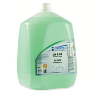 hi5007-g08-1 Kalibrierlösung pH 7,01; technische Qualität, 3,78L-Kanister, farbkodiert (grün), 2 Stk.