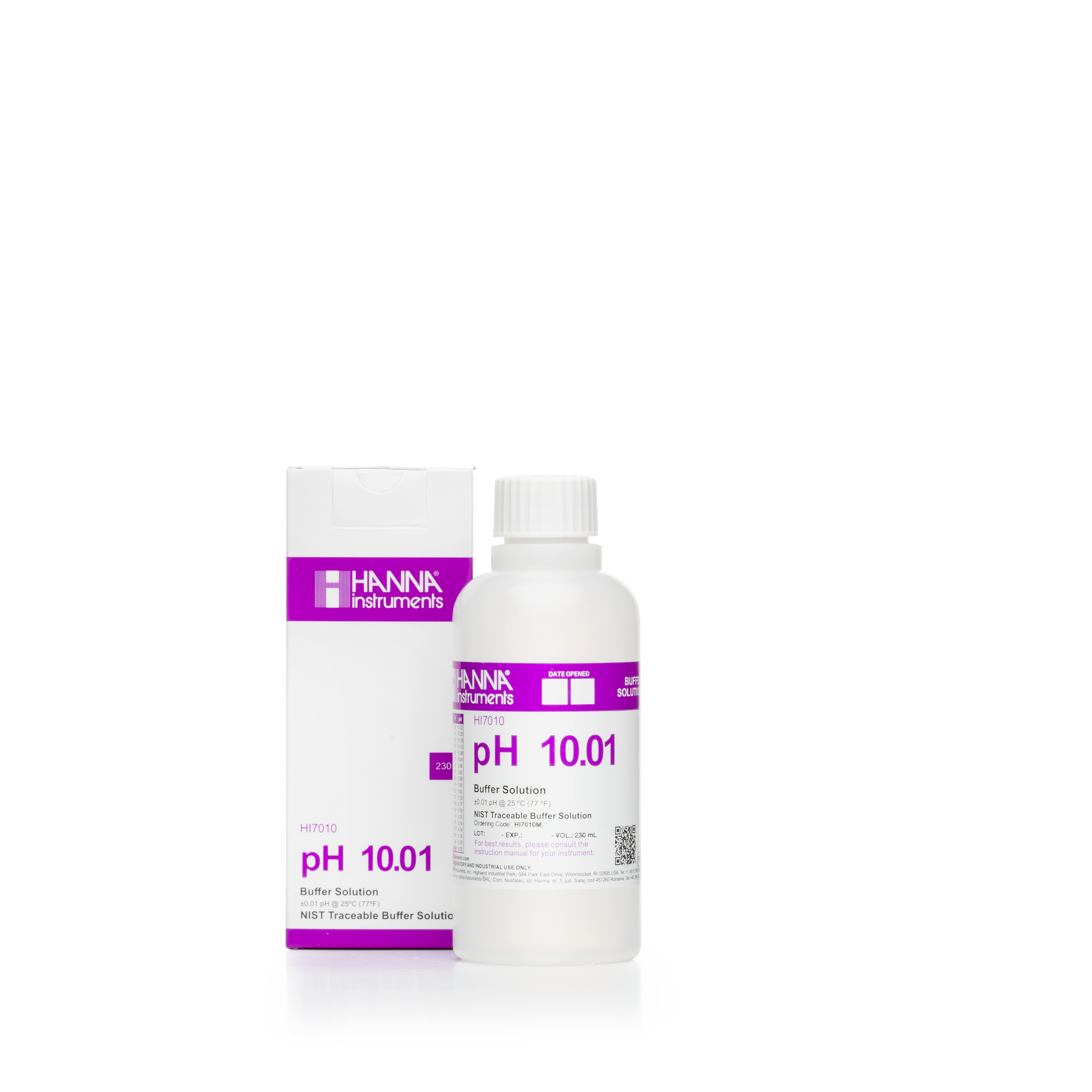 Kalibrierlösung pH 10,01; Standardqualität, 230mL-Flasche Kalibrierlösung pH 10,01; Standardqualität, 230mL-Flasche