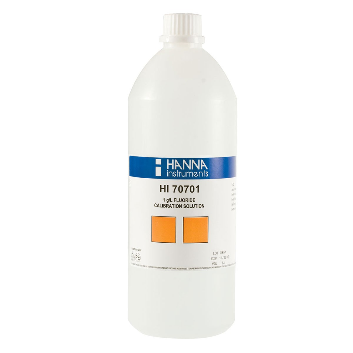 Standardlösung Fluorid 1g/L, 500mL-Flasche