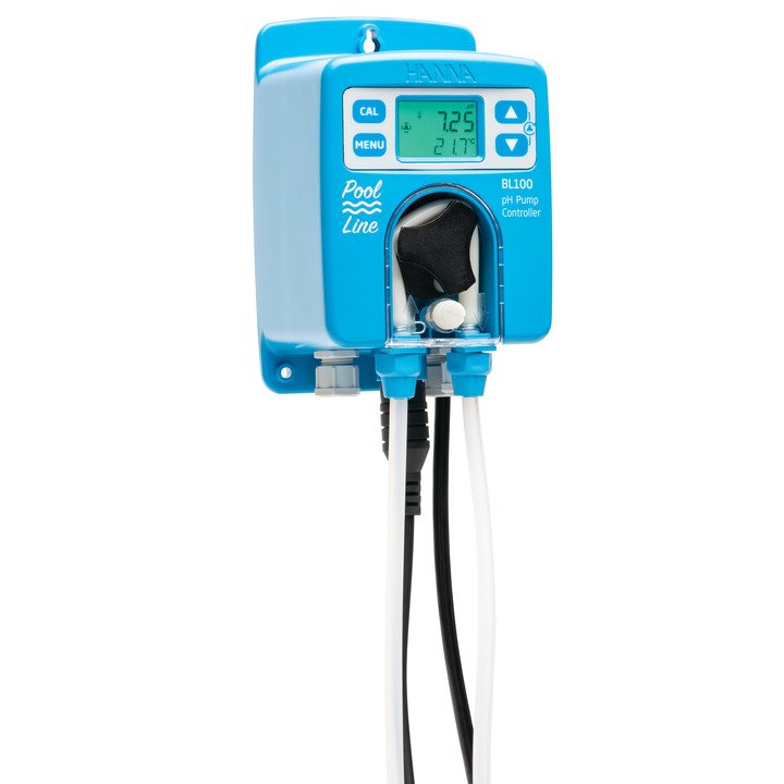 BL100 pH Controller mit Dosierpumpe für Swimmingpools, Whirlpools und